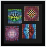 Victor Vasarely- Heliogravure Print 