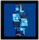 Victor Vasarely- Heliogravure Print 