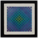 Victor Vasarely- Heliogravure Print 