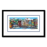Charles Fazzino- 3D Construction Silkscreen Serigraph 