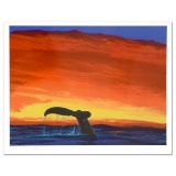 Sounding Seas Limited Edition Lithograph by Famed Artist Wyland, Numbered and Hand Signed with Ce...