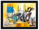 Mark Kostabi- Original Mixed Media on Paper 