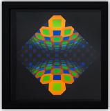 Victor Vasarely- Heliogravure Print 