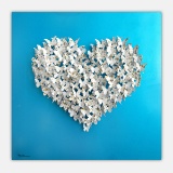 Patricia Govezensky- Original 3D Metal Art on Wood 