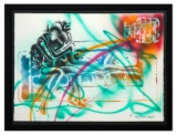 Mark Kostabi- Original Mixed Media on Paper 
