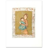 Golden Dreams Limited Edition Lithograph by Edna Hibel (1917-2014), Numbered and Hand Signed with...