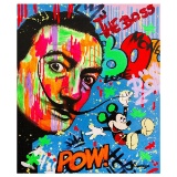 Nastya Rovenskaya- Original Mixed Media on Canvas 