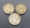2-1942 and 1-1945 War Nickels
