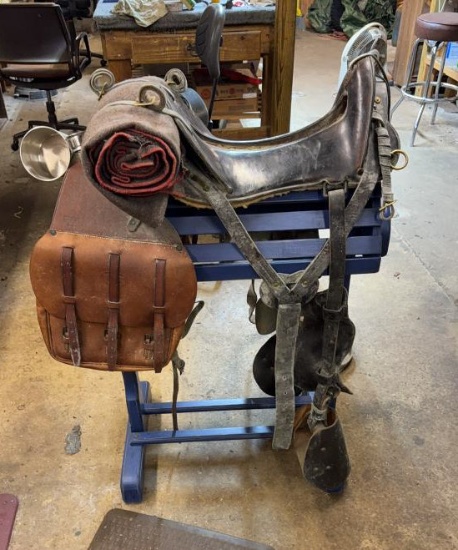 12 inch McClellan us Calvary saddle,