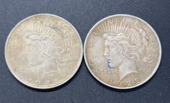 2-1923 Peace Dollar