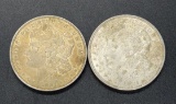 2-1921 Morgan Silver Dollars