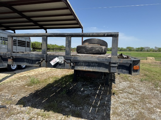 1980 Great Dane 96" x 50' Drop Deck Trailer