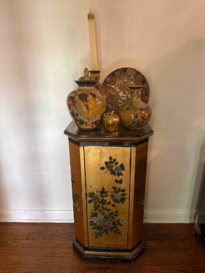 Furniture Stand with Decor Items