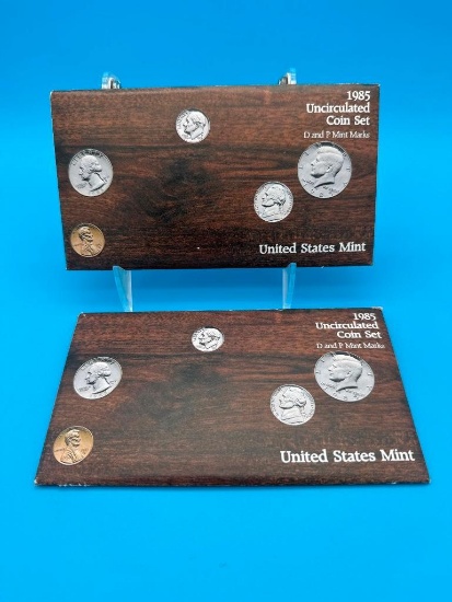 1985 Uncirculated Coin Sets
