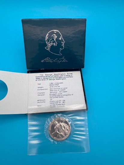 Washington Silver Commemorative 1/2 Dollar