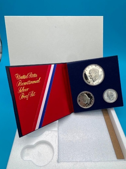 US Bicentennial Silver Proof Set
