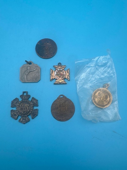 6- Unique Antique Medals