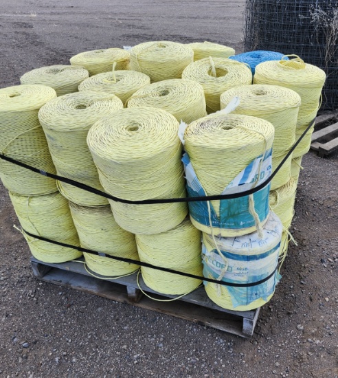 Pallets of Big Baler Twine