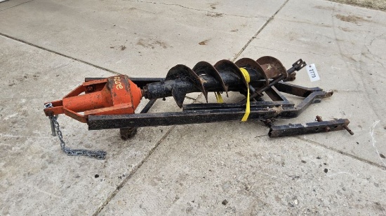 Homemade 3pt, Post Hole Digger
