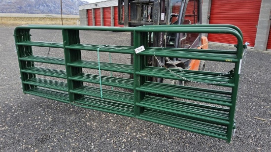 6- 12ft Green Gates
