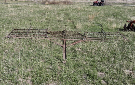 3-6ft Spike Tooth Harrow with Bar
