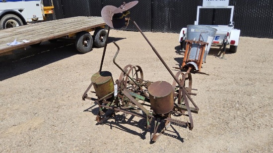 Oliver 2 Row Corn Planter.