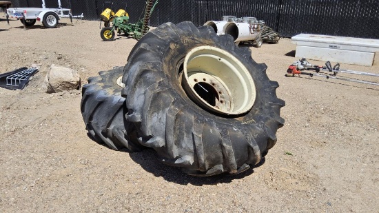 2 Rear Tires