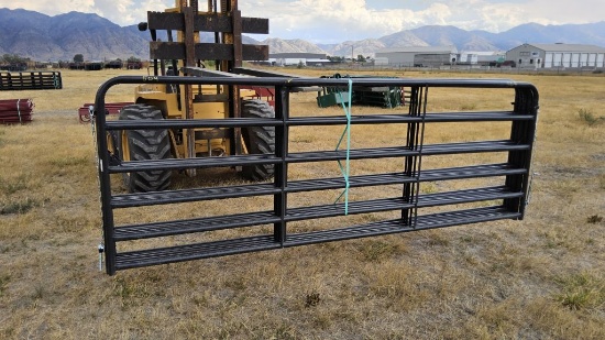 QTY (5)- 12ft Gray American Gates