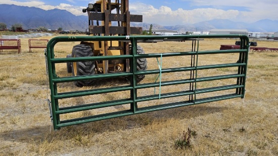 QTY (4)- 12ft Green American Gates