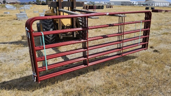QTY (4)- 12ft Red American Gates