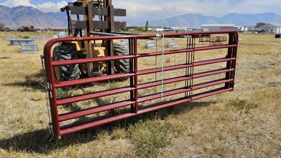 QTY (4)- 12ft Red American Gates