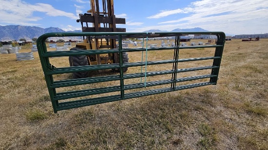 QTY (4)- 12ft Green American Gates
