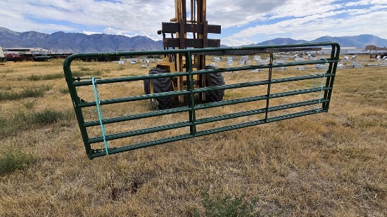 QTY (2)- 14ft Green HD BullMax Gates