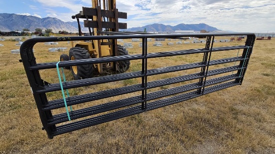 QTY (4)- 14ft Gray American Gates