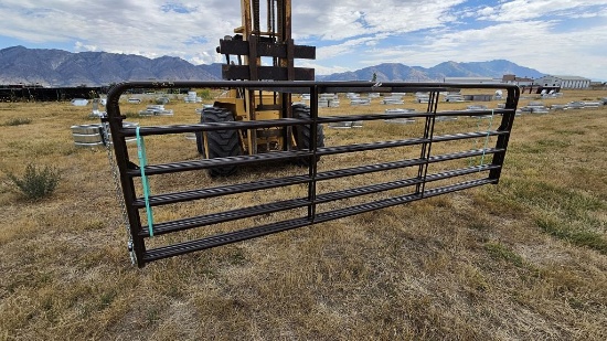 QTY (3)- 14ft Brown American Gates