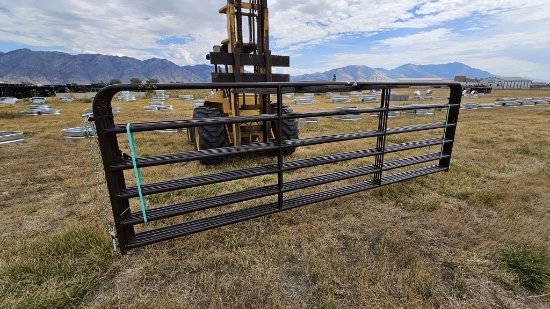 QTY (4)- 14ft Brown American Gates