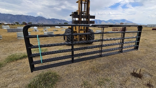 QTY (4)- 16ft Gray American Gates