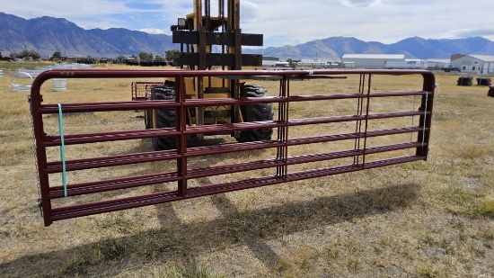 QTY (4)- 16ft Red American Gates- SOME DAMAGE