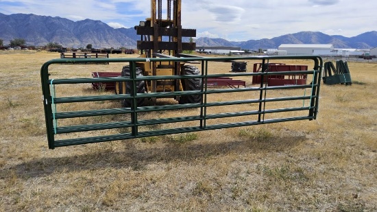 QTY (4)- 16ft Green American Gates