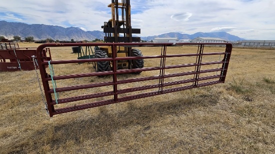 QTY (4)- 16ft Red American Gates