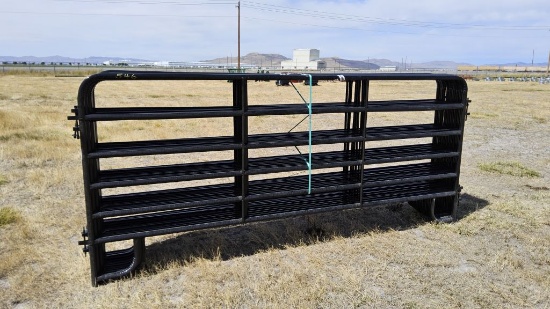QTY (10)- 12ft Black American Corral Panels