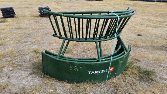 8ft Bextra Round Cow Feeder- BENT & DAMAGED