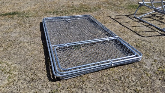 10ft x 10ft Chain Link Dog Kennel- Complete Kennel
