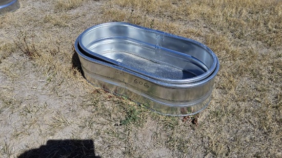 QTY (2)- 1ft x 2ft x 4ft Tanks with Bottoms