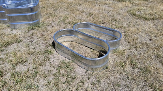 QTY (2)- 1ft x 2ft x 4ft Tanks without Bottoms