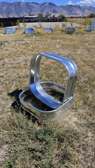 QTY (2)- Square Garden Tank without Bottoms- 1ft Tall