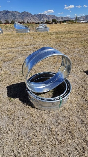 QTY (4)- 1ft x 3ft Round Fire or Garden Rings