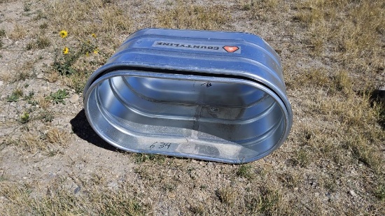 QTY (2)- 2ft x 2ft x 4ft Oval Tanks with Bottoms