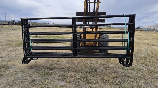 QTY (11)- 12ft Duratough Black Panels- Damaged