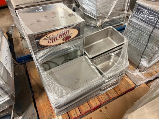 Food Warmer Display and Stainless Food Prep Containers